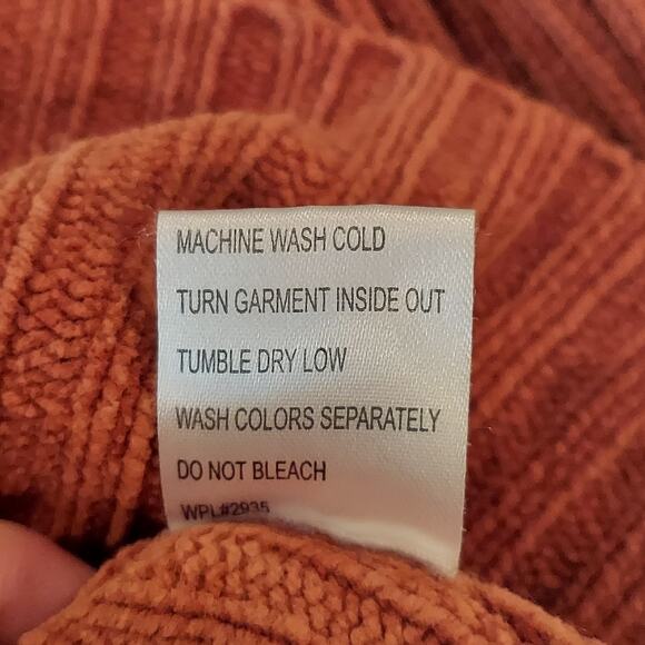 Alps Sweater Size Large Ribbed Longsleeve V-Neck Capsule Minimalist - Picture 7 of 7